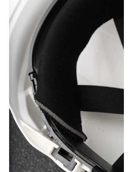 Casque de chantier ventilé avec lunettes intégrées - PHOENIX WIND EN 397+A1:2012
