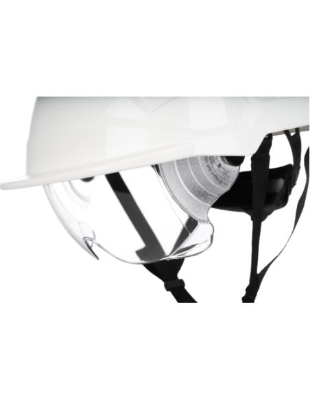 Casque de chantier ventilé avec lunettes intégrées - PHOENIX WIND EN 397+A1:2012
