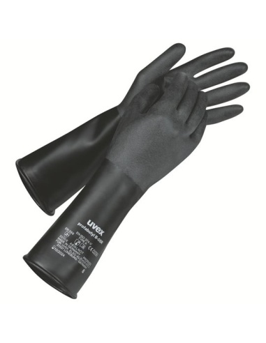 Gants chimiques butyle non supporté uvex...