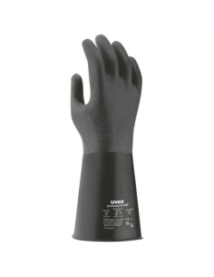 Gants chimiques butyle non supporté uvex profabutyl 35cm... 2